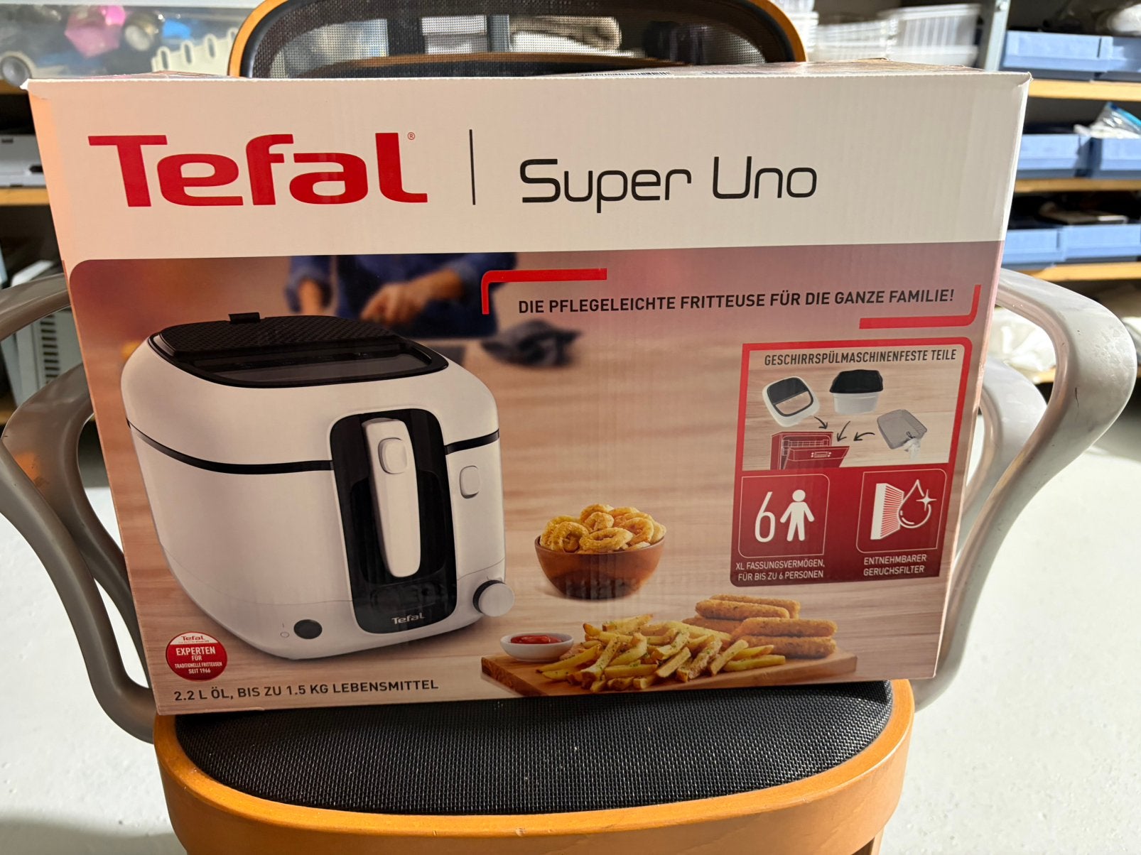 Tefal friteuse FR3140 Super Uno, Ophalen, Nieuw
