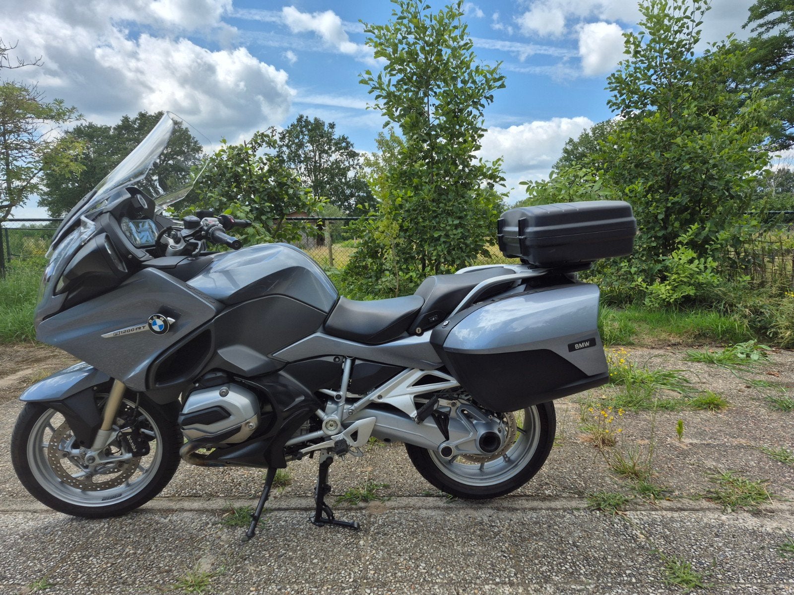 Givi topkoffer universeel, Ophalen