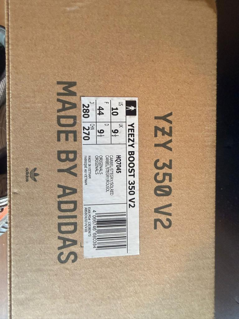 Adidas Yeezy Boost 350 V2 HQ7045 - Maat 44, Kleding | Heren, Schoenen, Ophalen, Zo goed als nieuw, Overige kleuren, Sneakers of Gympen