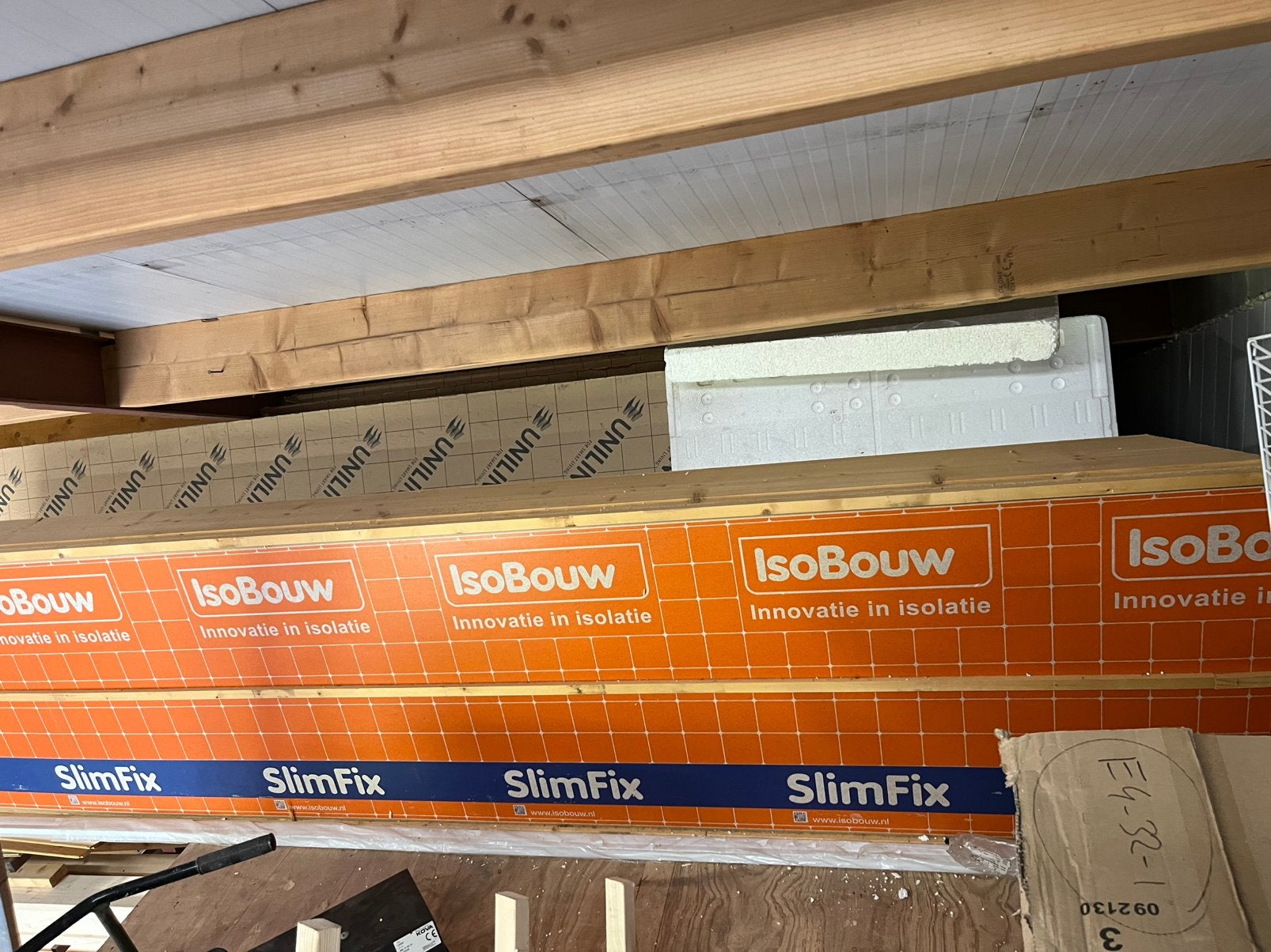 Slimfix dakplaat, Ophalen of Verzenden, Zo goed als nieuw, Hardschuim (Pir), Minder dan 5 m²