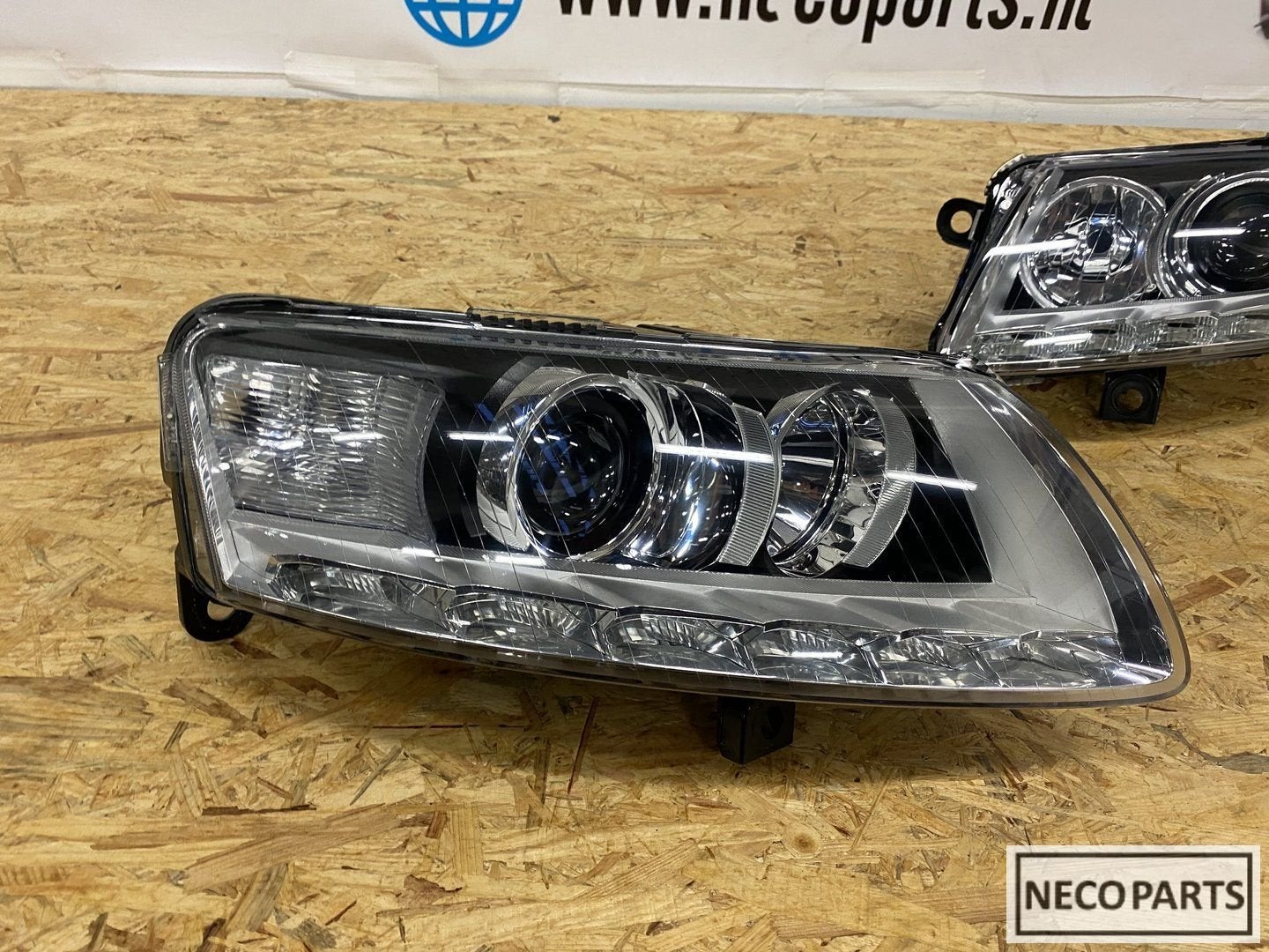 AUDI A6 C6 4F 4F0 XENON LED KOPLAMP RECHTS 4F0941004, Gebruikt, -, -, -