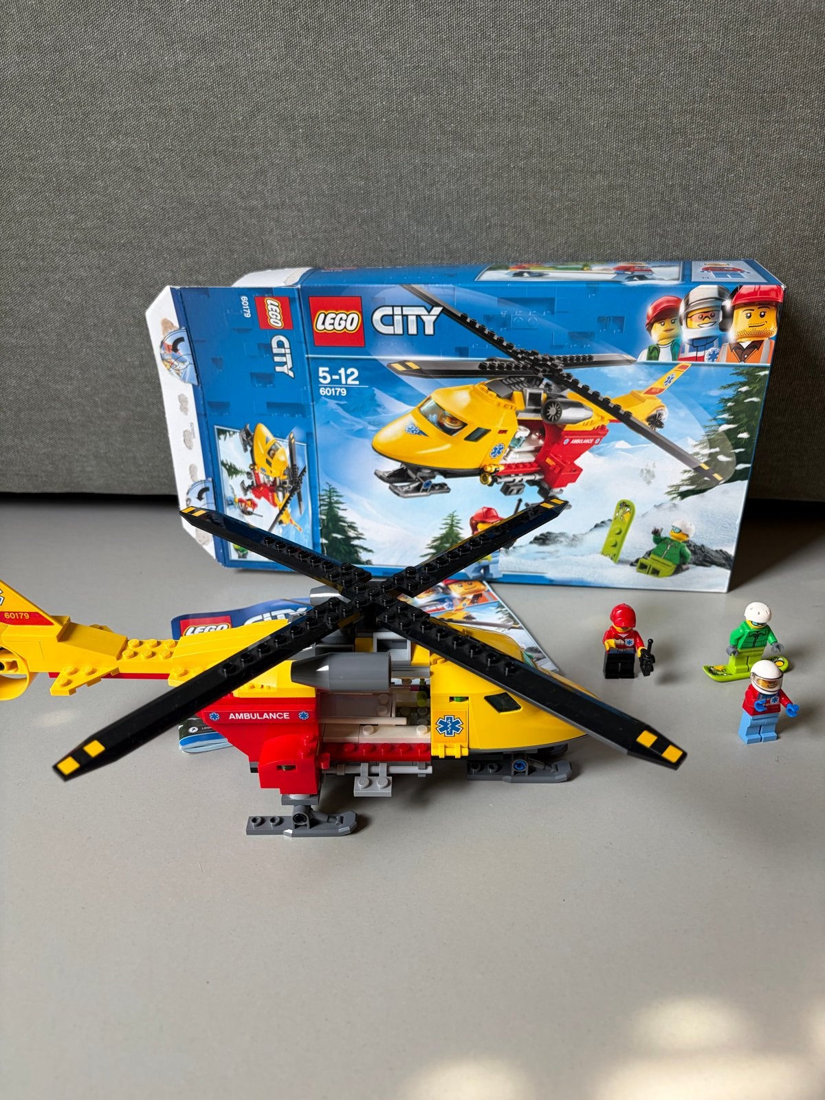 Lego City Ambulance Helikopter 60179, City, Lego, Ophalen of Verzenden, Zo goed als nieuw