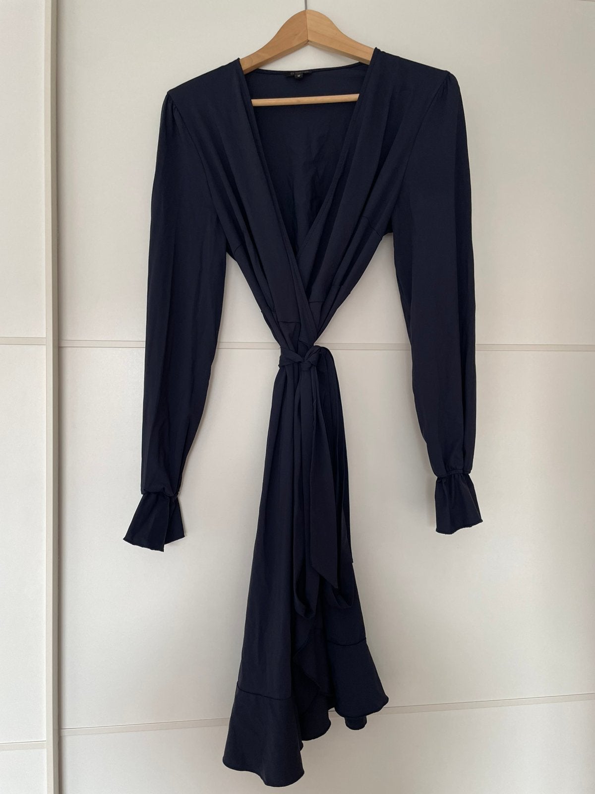 Overslagjurk G-maxx maat M navy blauw, Kleding | Dames, Jurken, Maat 38/40 (M), Blauw, Ophalen of Verzenden, Zo goed als nieuw
