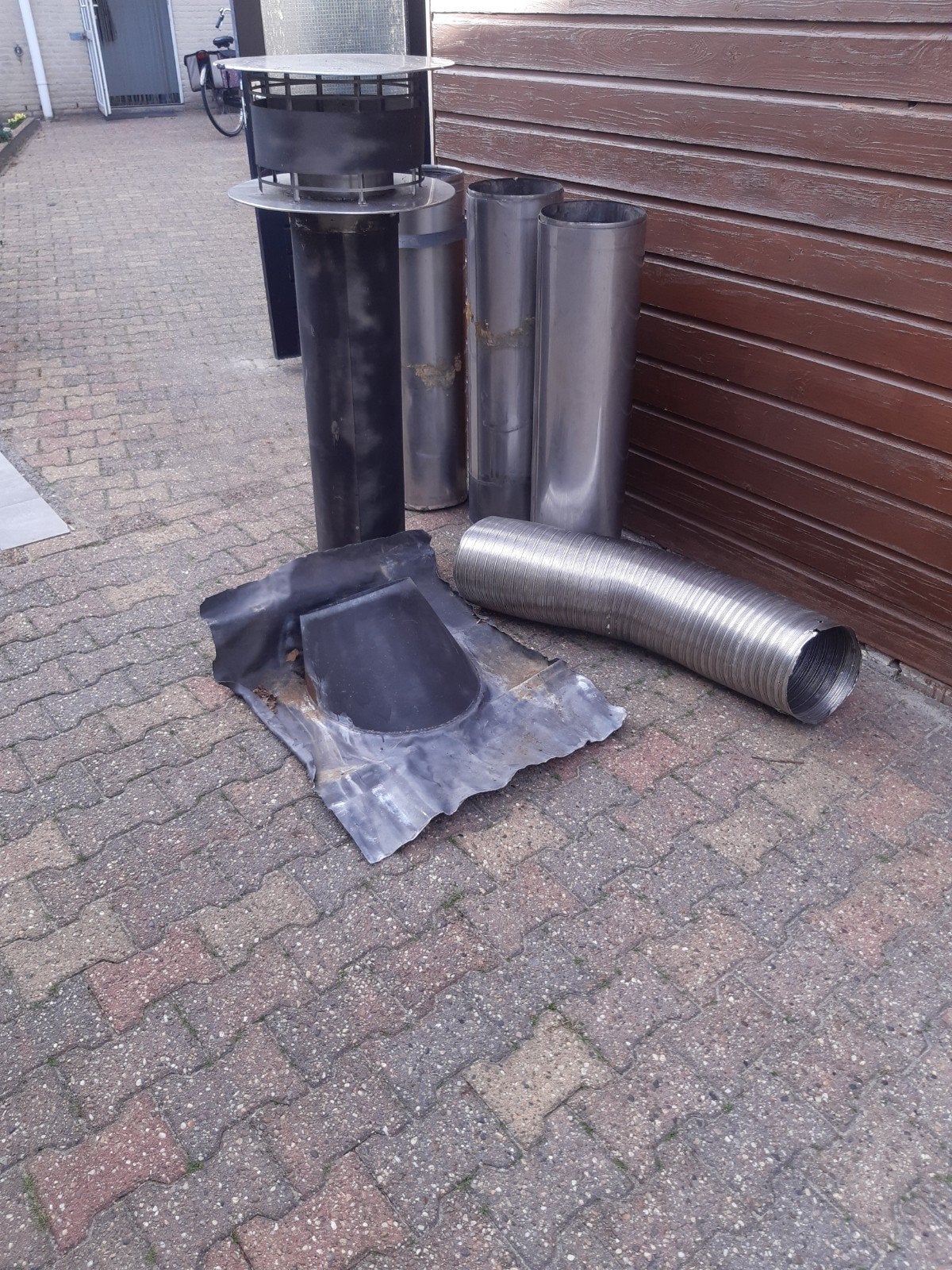 Schoorsteenpijp rvs(alleen ophalen), Ophalen, Overige typen, Rvs, Minder dan 2 meter