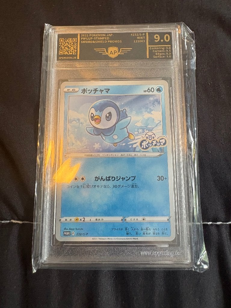 Pokémon graded kaarten, Hobby en Vrije tijd, Ophalen of Verzenden, Zo goed als nieuw, Losse kaart, Foil
