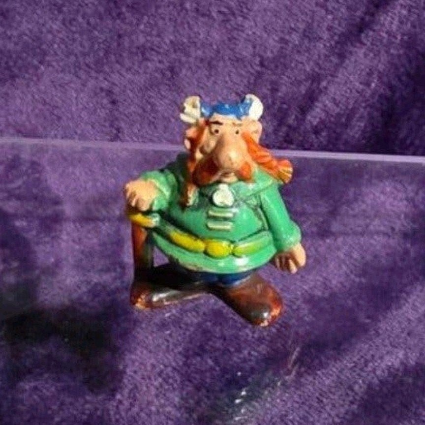 Majestix (Asterix) Kinder Surprise figuur 1976, Ophalen of Verzenden, Gebruikt, Hardplasticfiguren