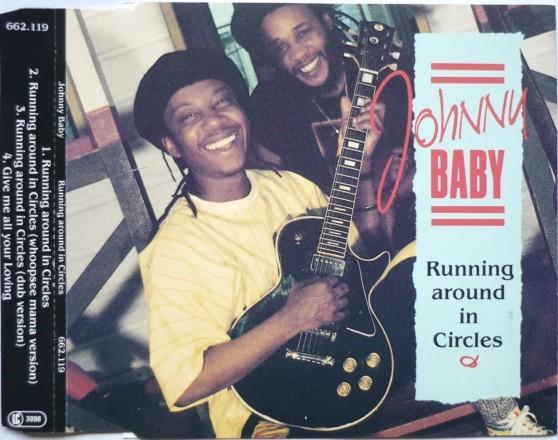 JOHNNY BABY CD SINGLE RUNNING AROUND IN CIRCLES, Ophalen of Verzenden, Zo goed als nieuw, Pop