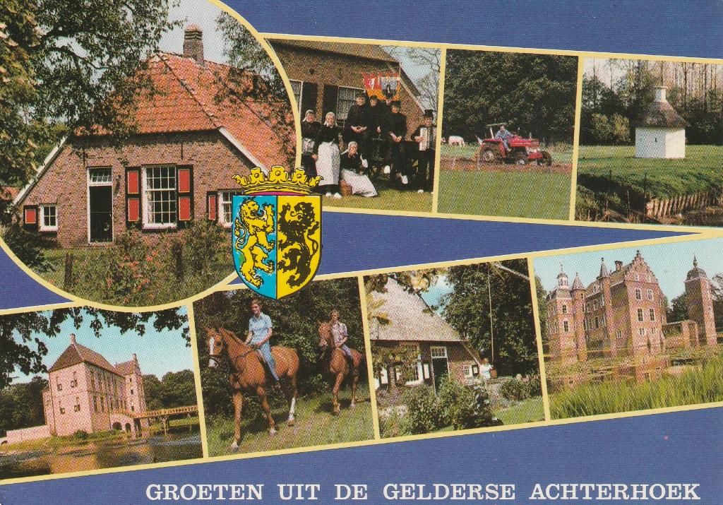 Groeten uit de Gelderse Achterhoek 1982, Ophalen of Verzenden, 1980 tot heden, Gelopen, Gelderland
