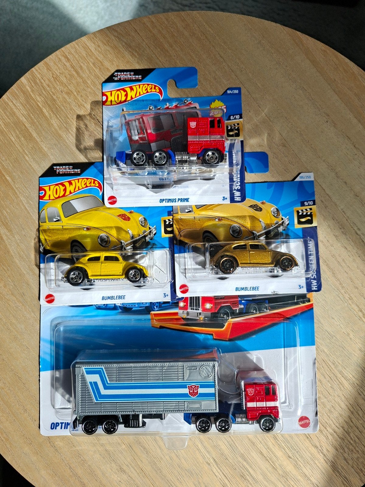 Hot Wheels Transformers Set: Optimus Prime & Bumblebee, Ophalen of Verzenden, Nieuw, Auto