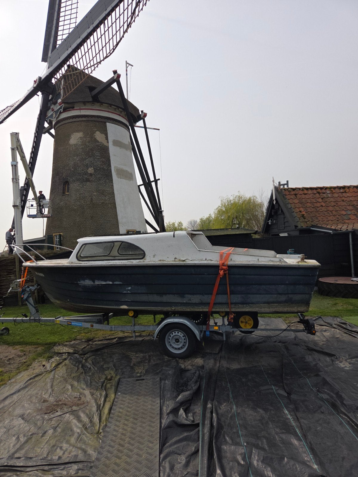 Kajuit boot 5.30 meter opknapper, Ophalen, Overige merken, Gebruikt, Buitenboordmotor
