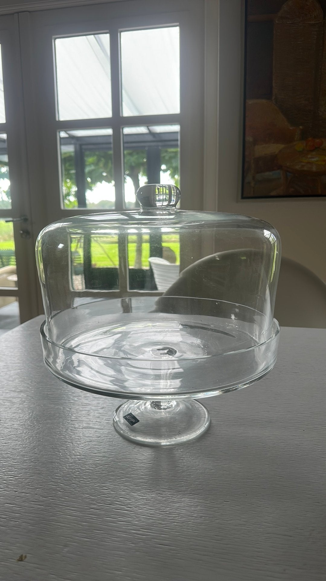 Schitterende taartstolp doorsnede 31 cm, Ophalen, Zo goed als nieuw