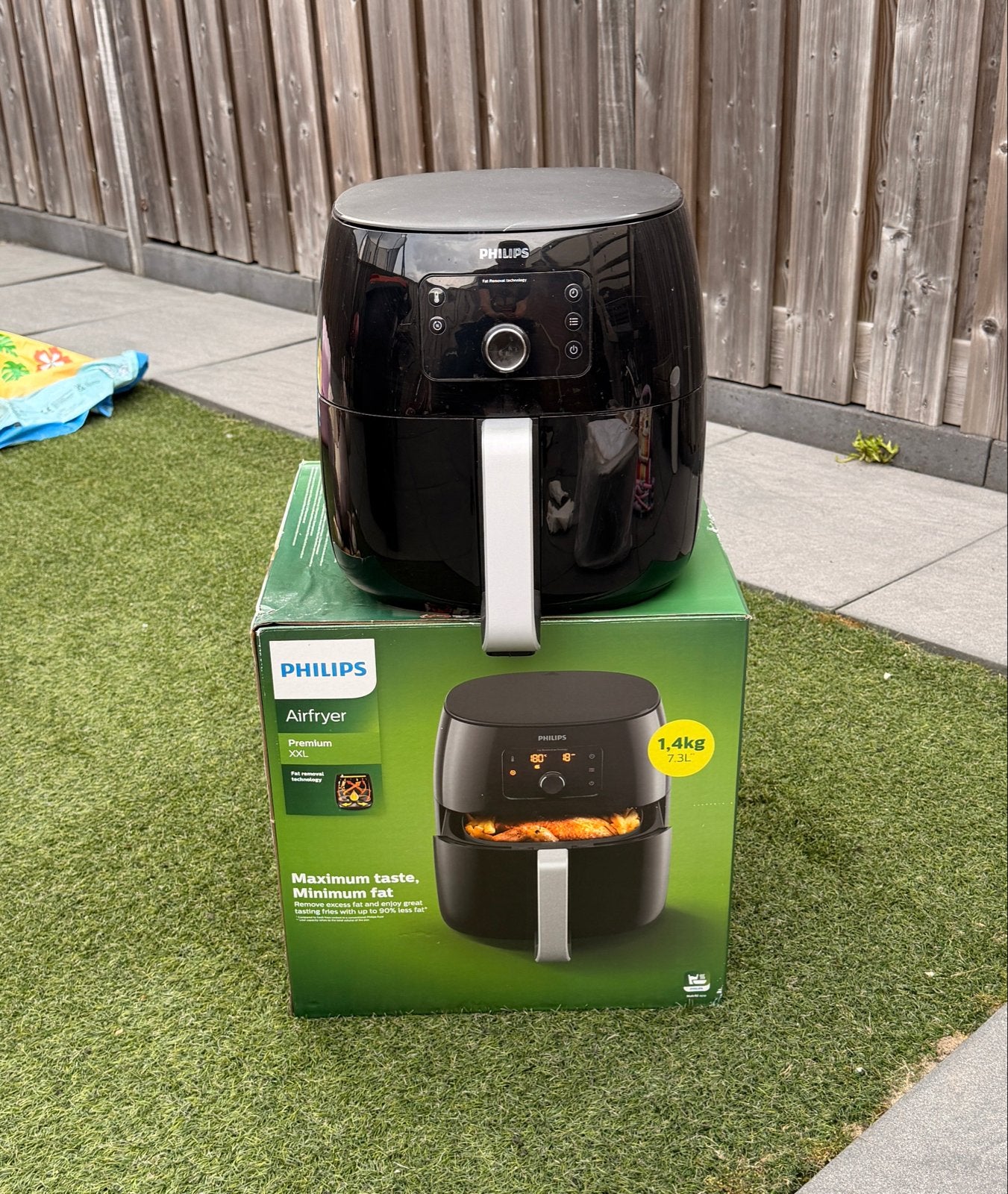 Philips Airfryer XXL - Zo goed als nieuw, Ophalen, Zo goed als nieuw, Airfryer XXL, 1500 gram of meer