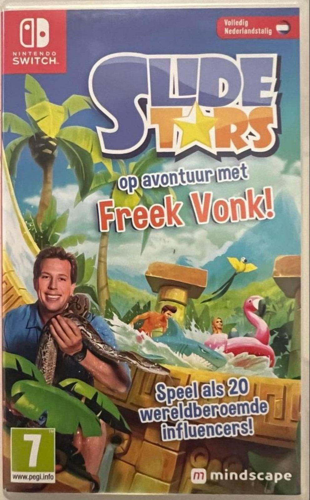 Slide Stars op avontuur met Freek Vonk! Nintendo Switch, Avontuur en Actie, 2 spelers, Eén computer, Ophalen of Verzenden