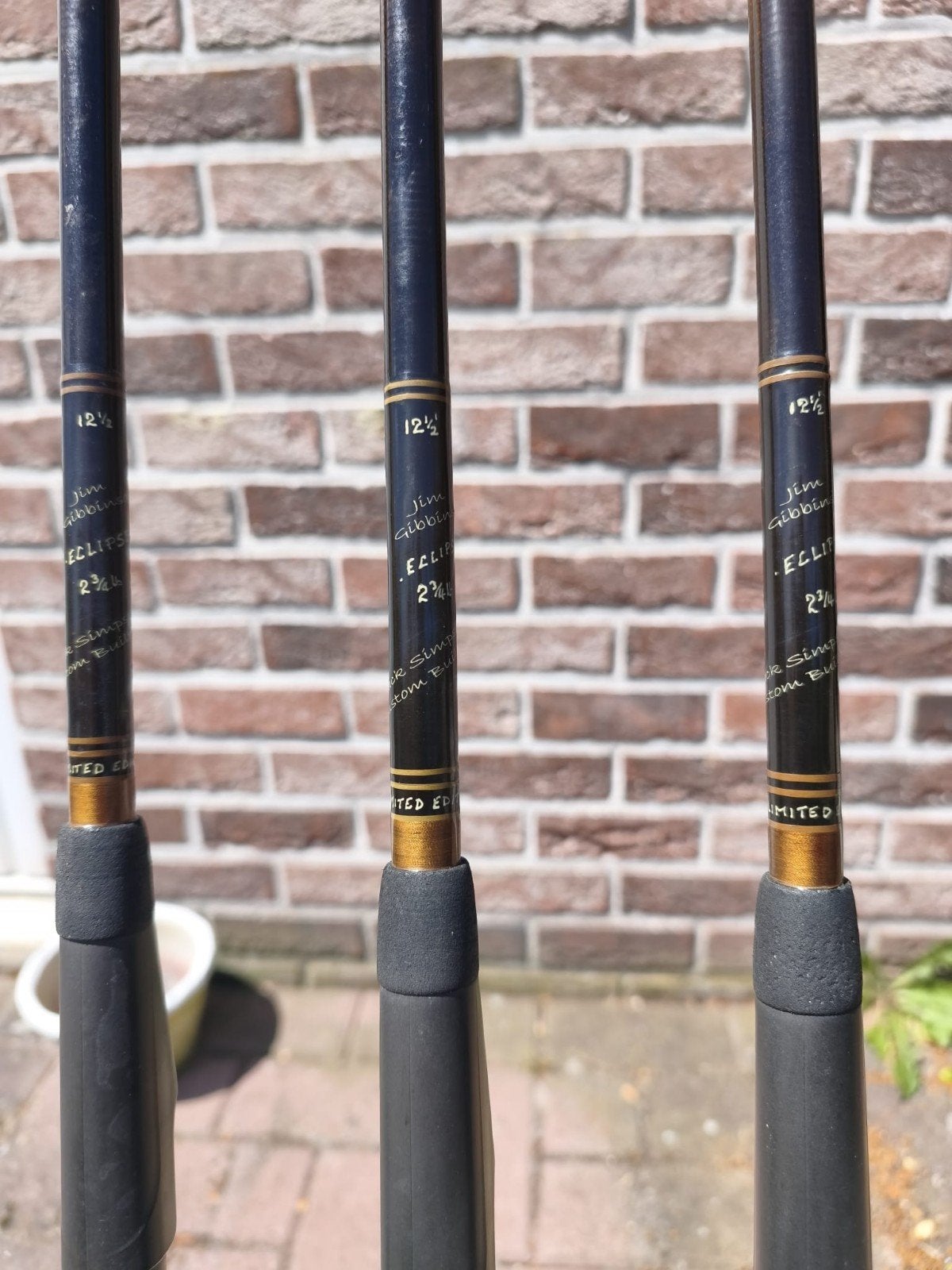 Jim Gibbinsons Eclipse 12.5ft 2.75lb, Ophalen, Zo goed als nieuw, Werphengel