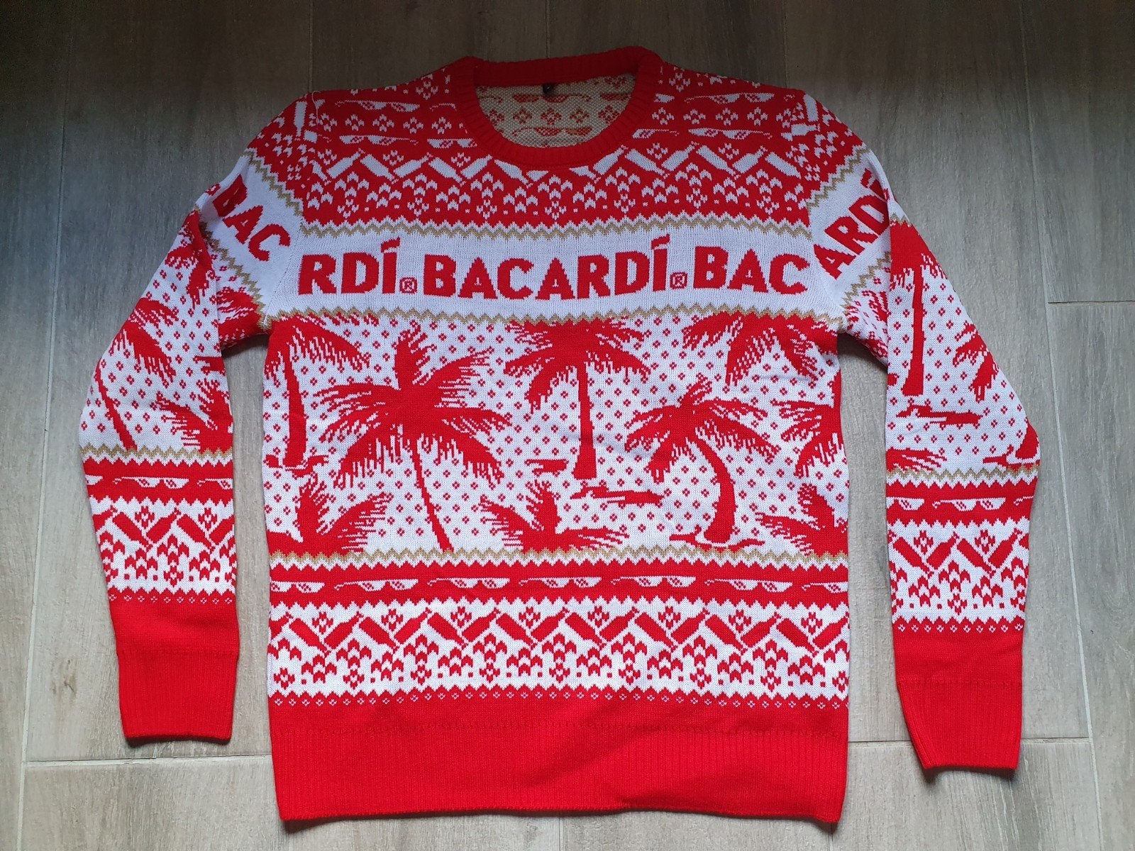 Bacardi Kersttrui Maat L - Zo goed als nieuw, Verzamelen, Ophalen of Verzenden, Zo goed als nieuw, Gebruiksvoorwerp