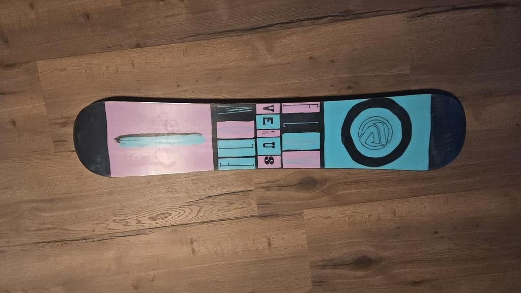 Flow snowboard 143 cm, Ophalen of Verzenden, Gedragen, Zwart, 100 cm of meer