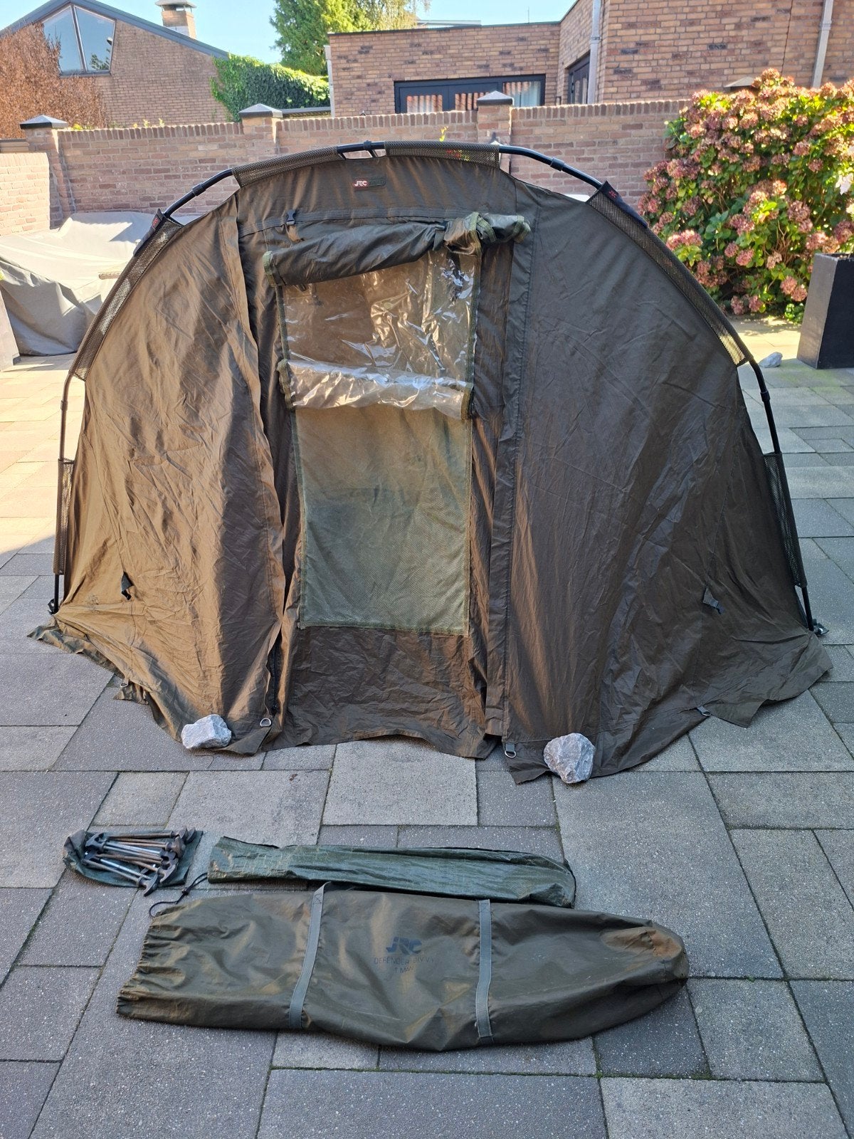 Hele Mooie JRC DEFENDER 1Mans bivvy., Ophalen of Verzenden, Gebruikt, Overige typen