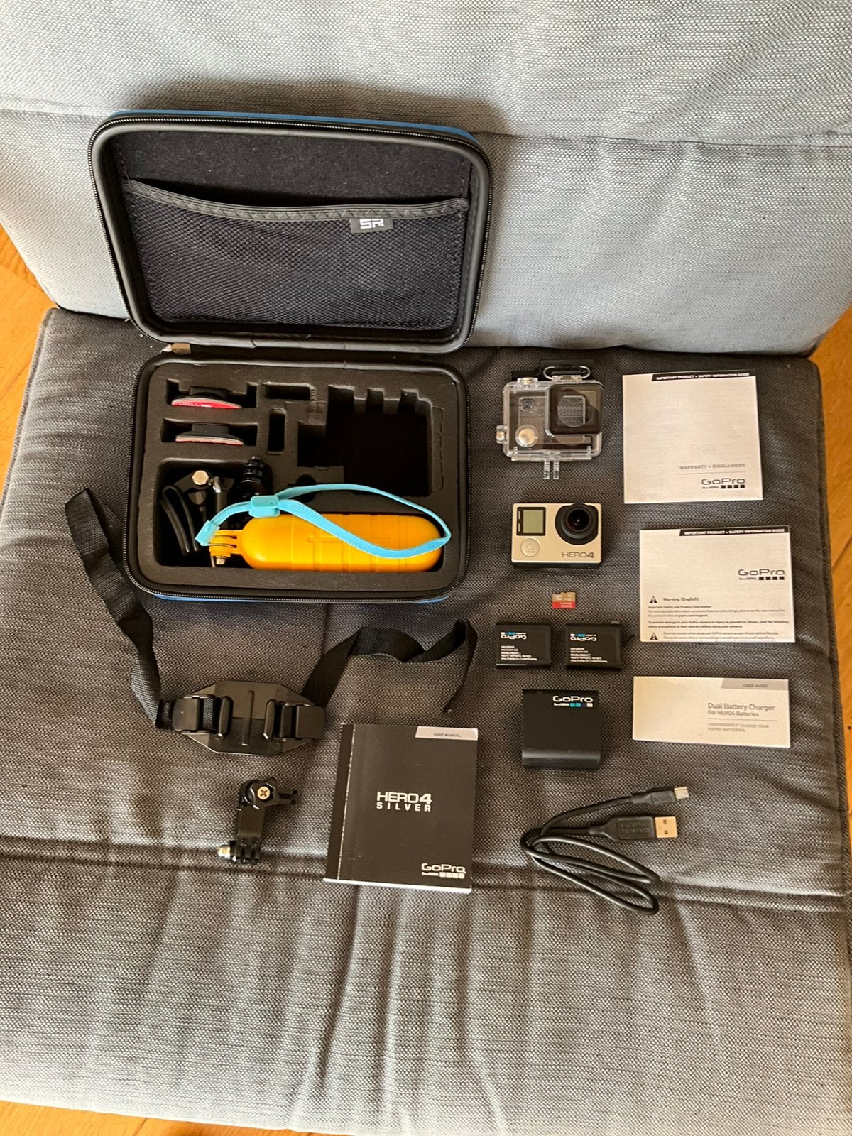 GoPro Hero 4 met accessoires., Ophalen of Verzenden, Zo goed als nieuw, GoPro