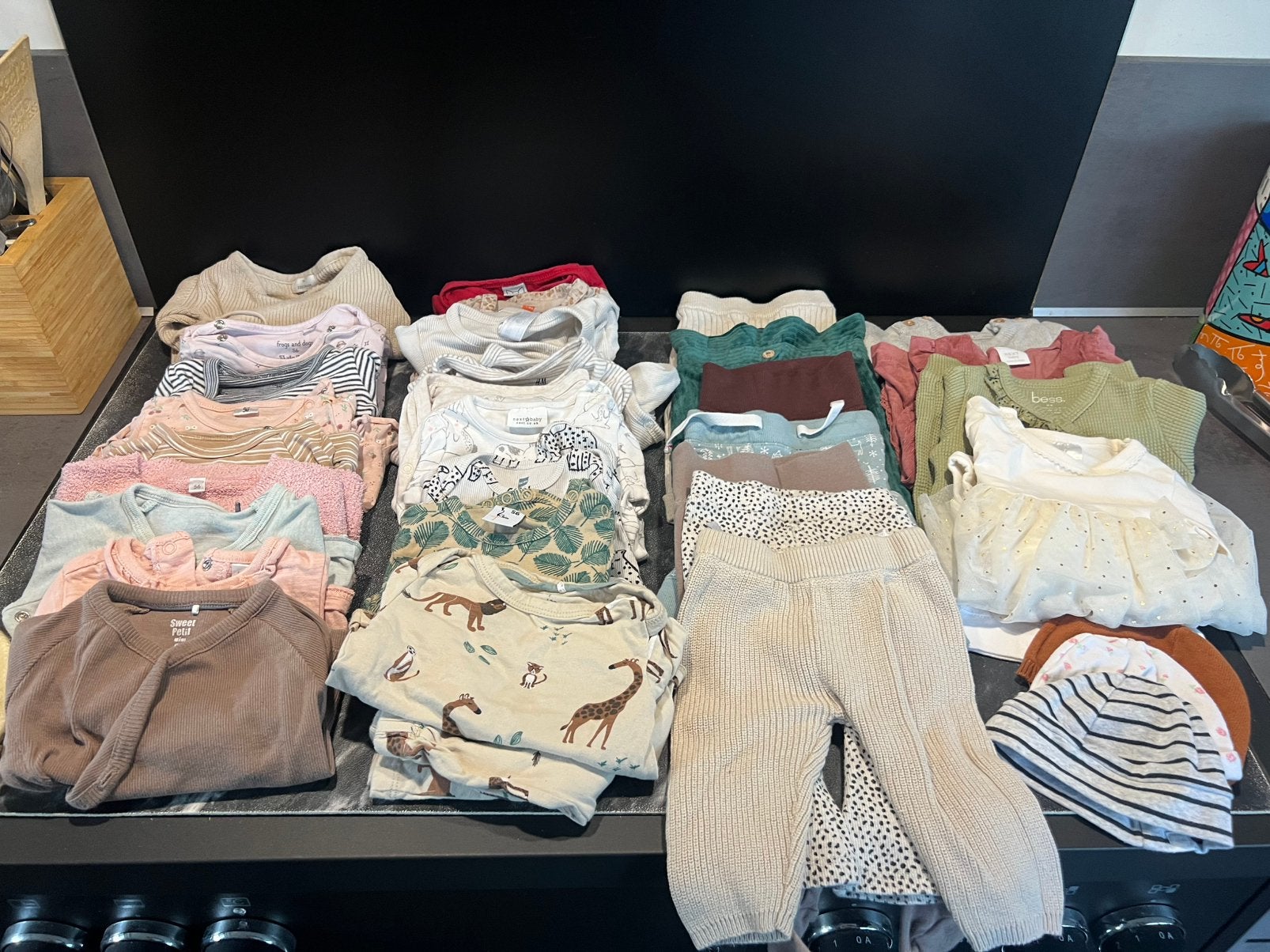Newborn babykleding meisjes pakket maat 50-56 (33 items), Ophalen of Verzenden, Zo goed als nieuw, Maat 50
