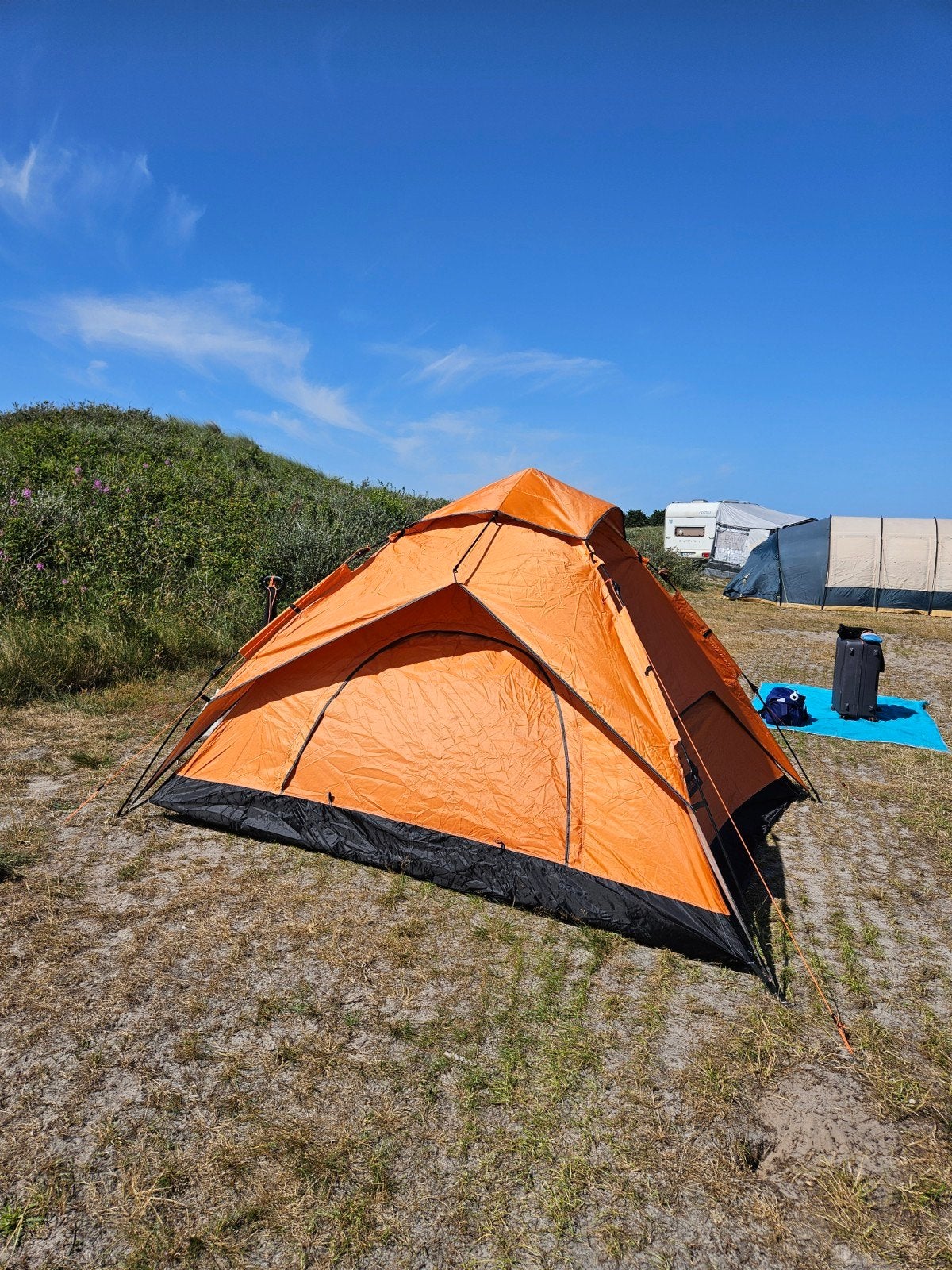 Ruime kampeertent 4 persoons, Caravans en Kamperen, Tenten, Ophalen