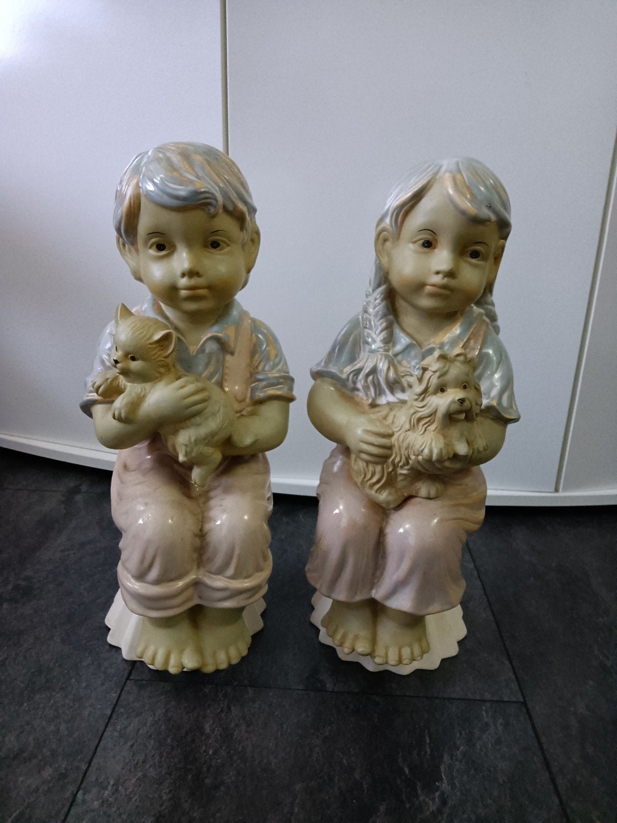 leuke set beeldjes, Ophalen of Verzenden, Zo goed als nieuw, Mens