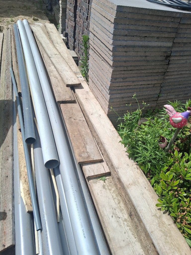 Pvc buis, Doe-het-zelf en Verbouw, Buizen en Afvoer, Ophalen, Afvoer, Pvc, Nieuw