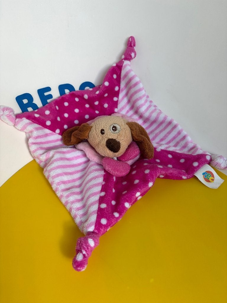 K2061 Simba toys doekje hond roze, Ophalen of Verzenden, Zo goed als nieuw, Overige typen