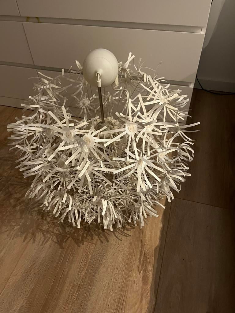Hanglamp ikea wit, Huis en Inrichting, Ophalen, Gebruikt, Kunststof