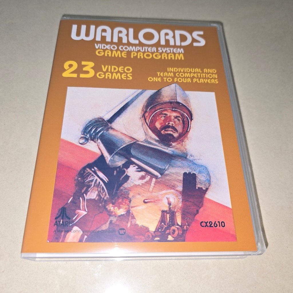 Warlords Atari 2600 Game Case, Avontuur en Actie, Verzenden, 1 speler, Zo goed als nieuw