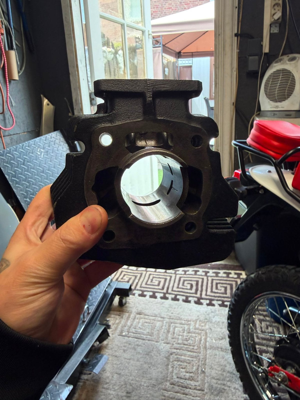 Nos Honda hm166 g cil met werk, Fietsen en Brommers, Brommeronderdelen | Oldtimers, Ophalen of Verzenden