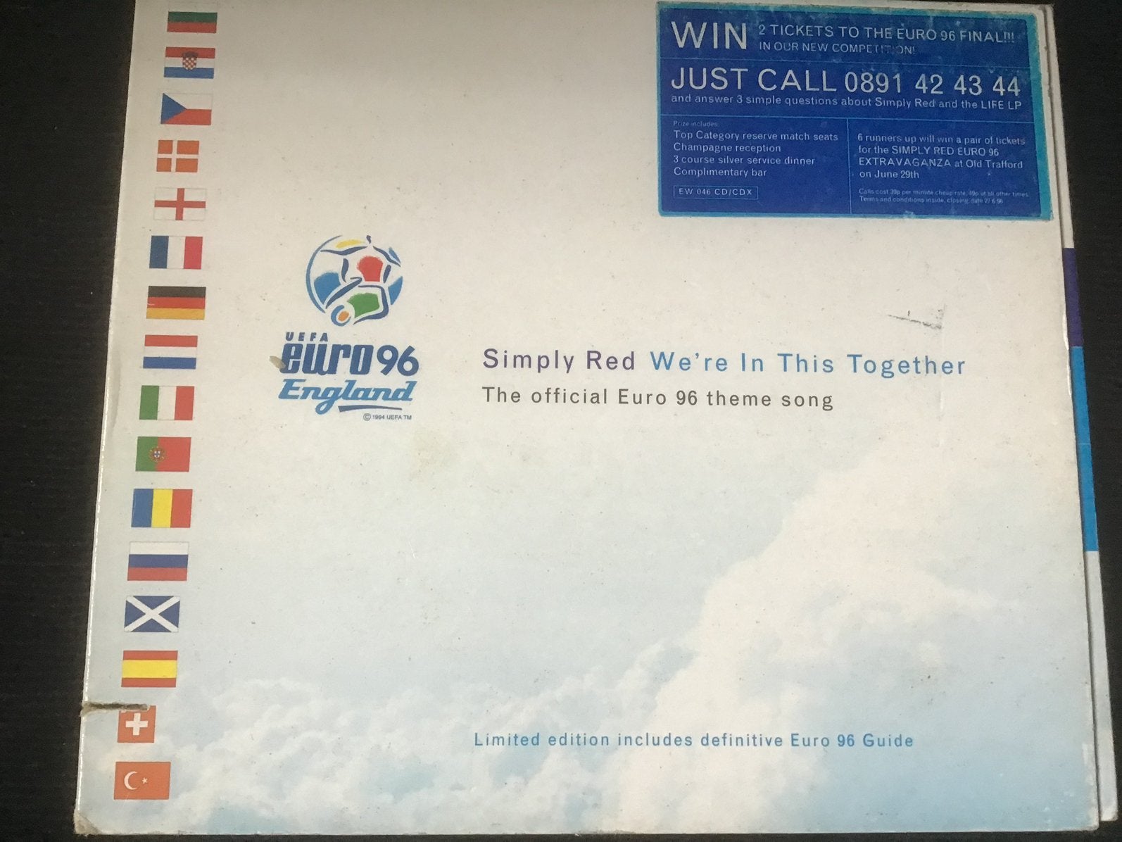 Simply Red, We’re in this together Lim.Edit.cd-single digi, Ophalen of Verzenden, Zo goed als nieuw, Pop, Speciale editie