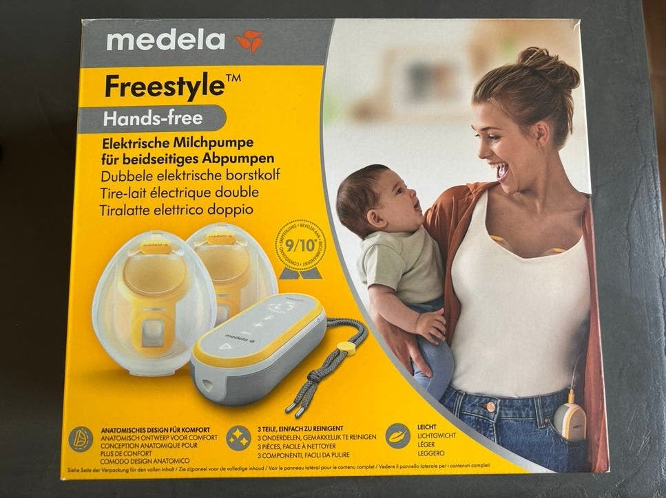 Medela Freestyle Hands-free Borstkolf, Kinderen en Baby's, Babyvoeding en Toebehoren, Zo goed als nieuw, Borstkolf, Medela, Draadloos