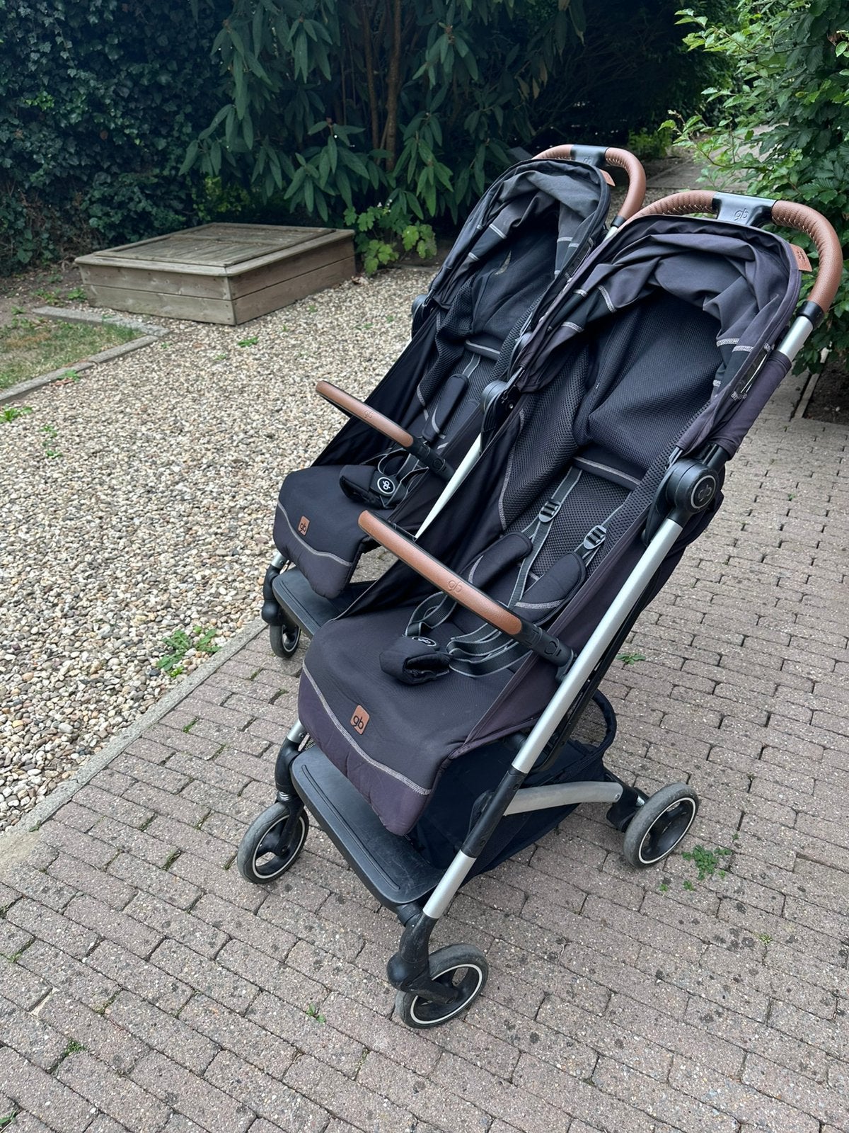 Ser van 2 qbit+ all city wandelwagens / buggy’s, Ophalen, Gebruikt