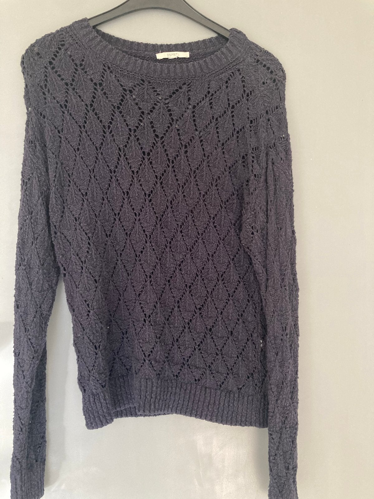 Esprit gebreide trui - maat 40 - blauw, Ophalen of Verzenden, Zo goed als nieuw, Maat 38/40 (M), Blauw
