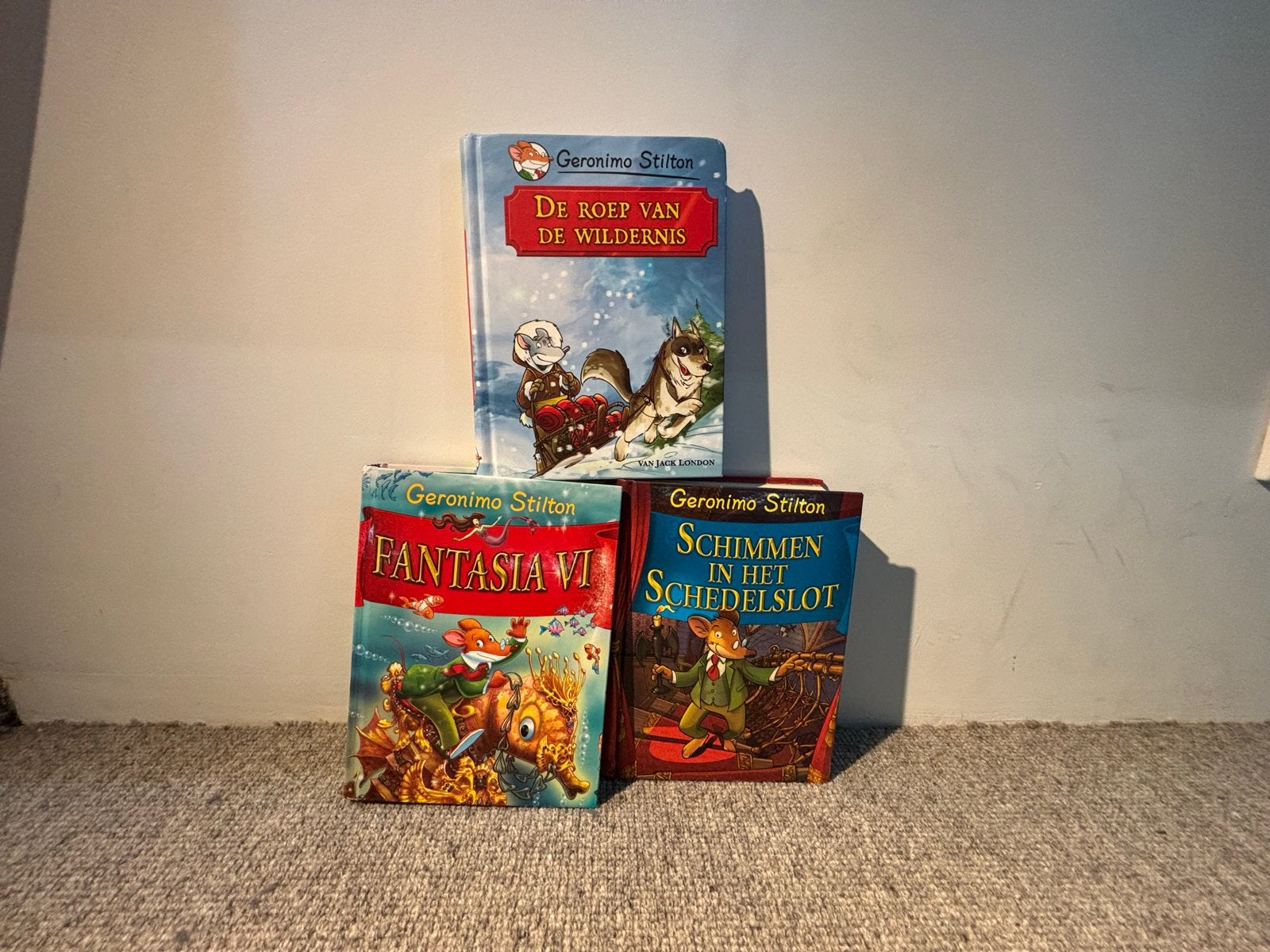 Geronimo Stilton Boeken: Fantasia VI, Schimmen, Roep Wildern, Boeken, Kinderboeken | Jeugd | 10 tot 12 jaar, Ophalen, Gelezen