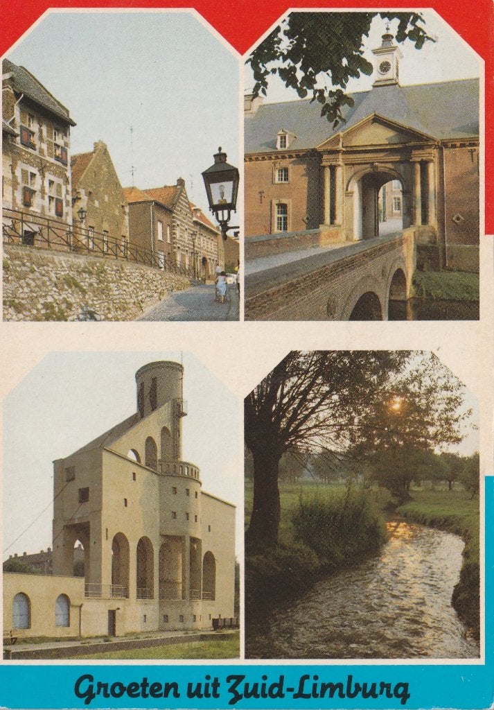 ZUID LIMBURG Elsloo Gulpen Kerkrade Groeten, Verzamelen, Verzenden, 1980 tot heden, Gelopen, Limburg