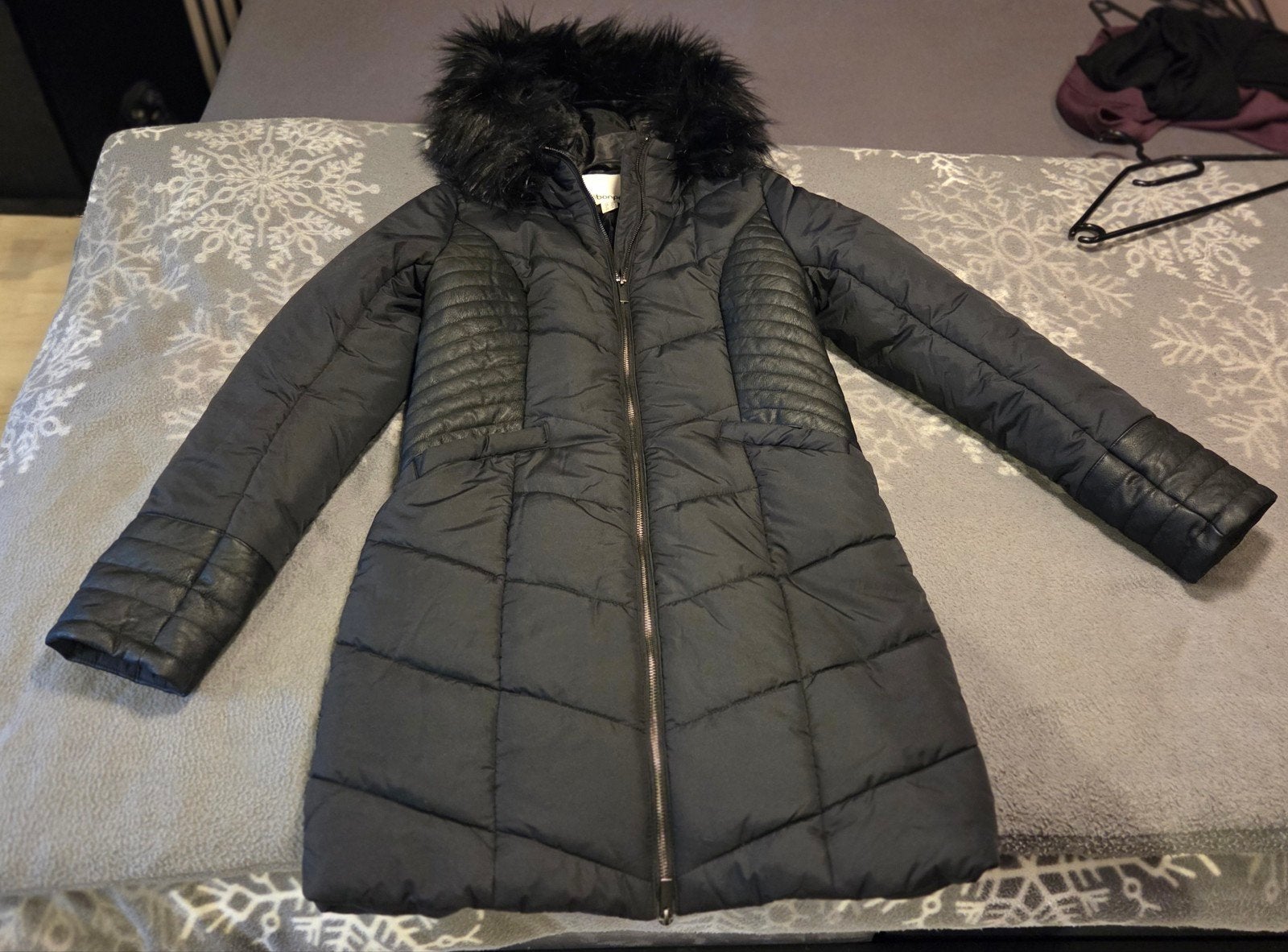 Winterjas (36) valt als 38 NIEUW, Maat 38/40 (M), Bonprix, Zwart, Nieuw