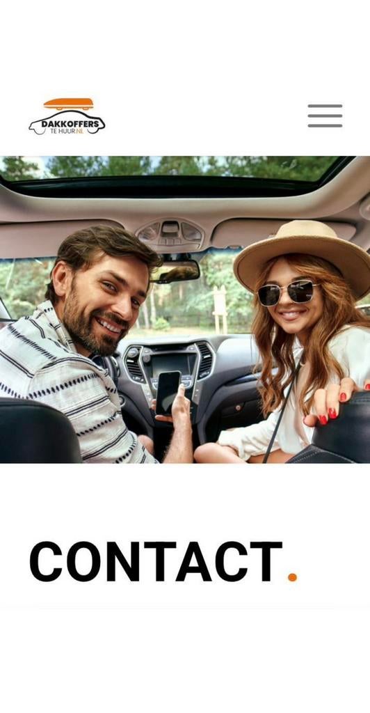 Verhuurbedrijf dakkoffers te koop wintersport zomervakantie, Auto diversen, Ophalen of Verzenden, Gebruikt