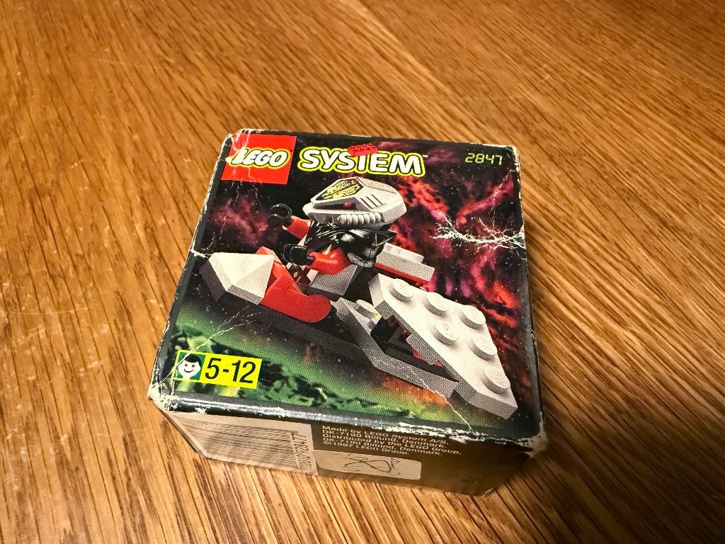 Lego 2847 - Sealed, beschadigd doosje (Vintage), Lego, Nieuw, Ophalen of Verzenden, Space