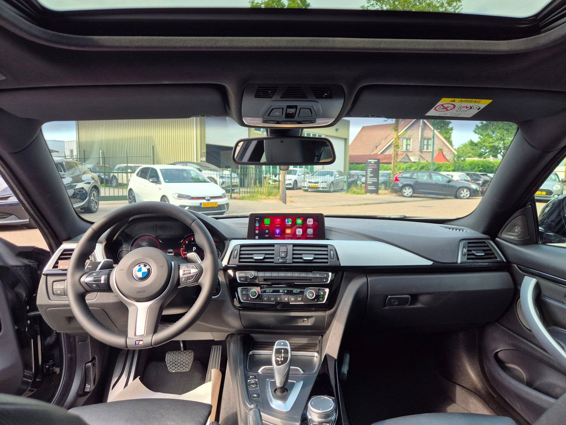 BMW 4-serie Coupé 420i M Sport High Executive Schuifdak H&K, Auto's, Automaat, 1998 cc, Achterwielaandrijving, 4 stoelen