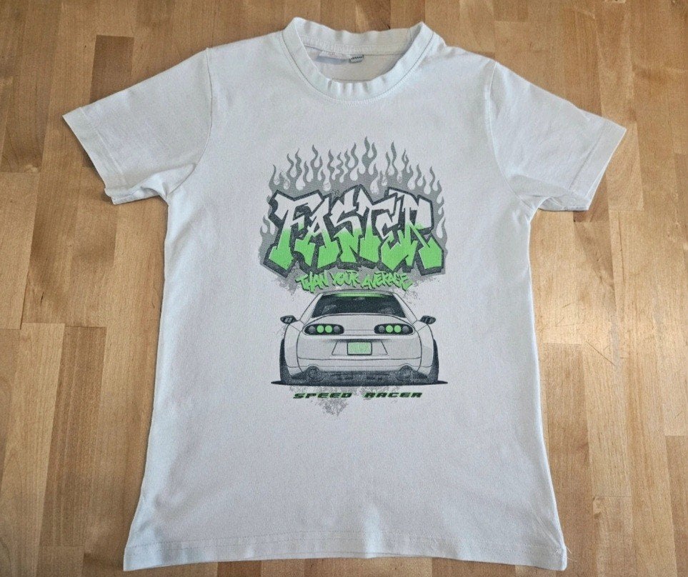 T-shirt maat 134/140 met kleine vlek, Ophalen, Gebruikt, Mister Tee, Shirt of Longsleeve