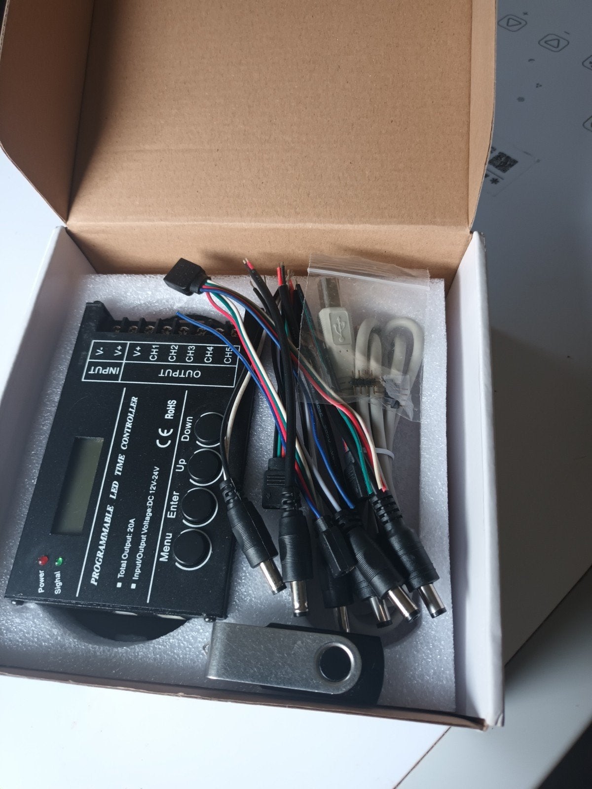 LED time controller, Ophalen of Verzenden, Zo goed als nieuw, Verlichting of Verwarming, Overige merken
