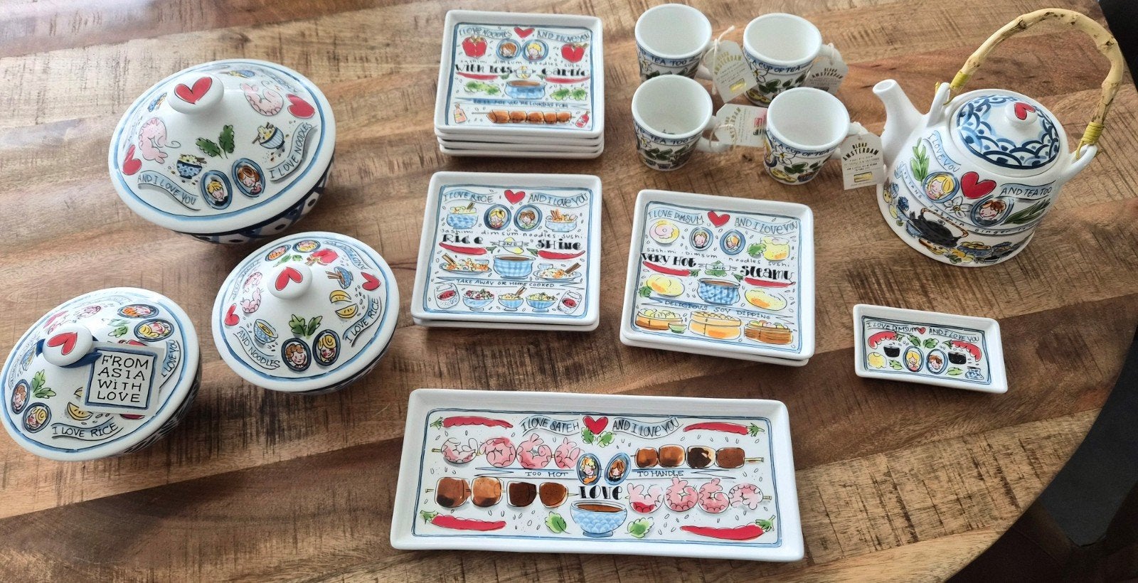 Blond amsterdam sushi set, Blond Amsterdam, Nieuw, Ophalen of Verzenden, Bord(en)