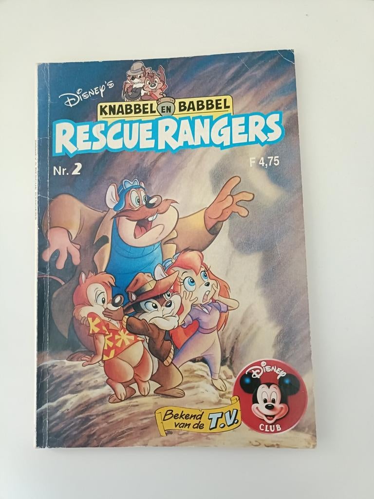 Disney's Knabbel en Babbel Rescue Rangers Nr. 2, Boeken, Eén stripboek, Ophalen of Verzenden, Gelezen