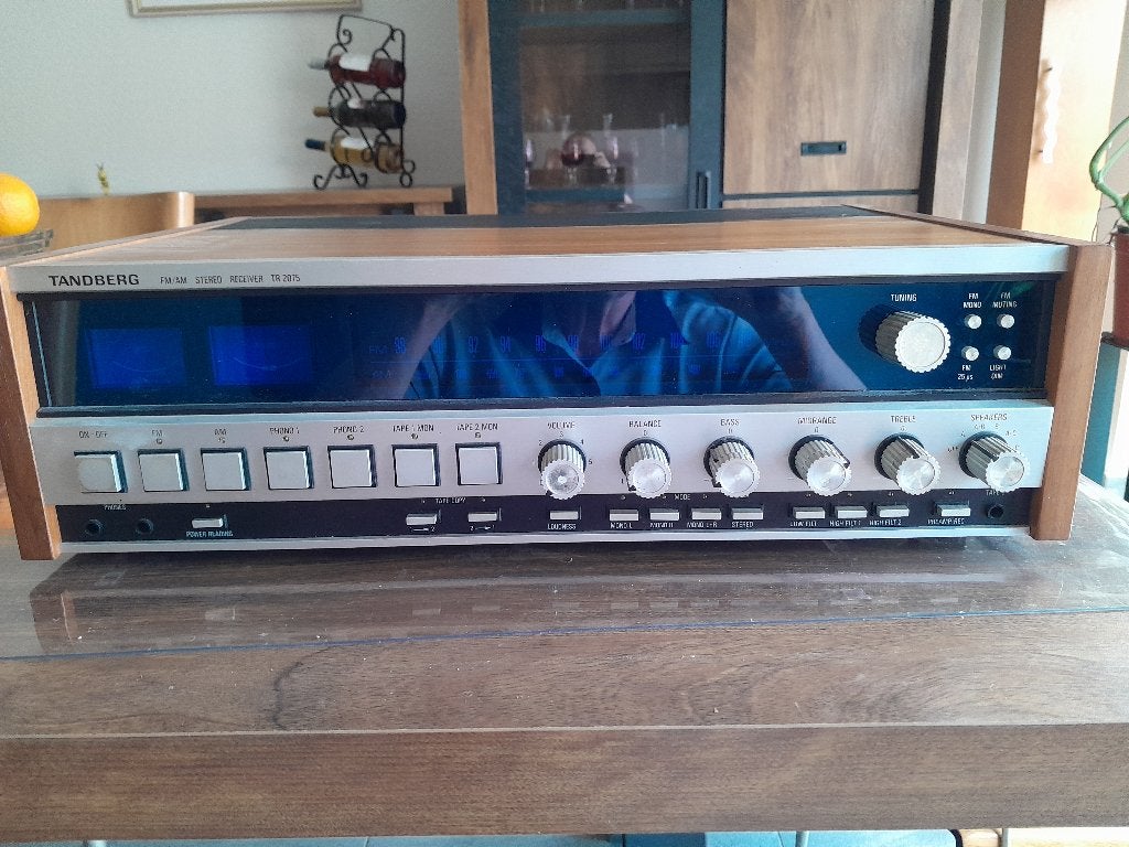 TANDBERG TR 2075 top tuner van Tandberg, Ophalen of Verzenden, Gebruikt, Analoog