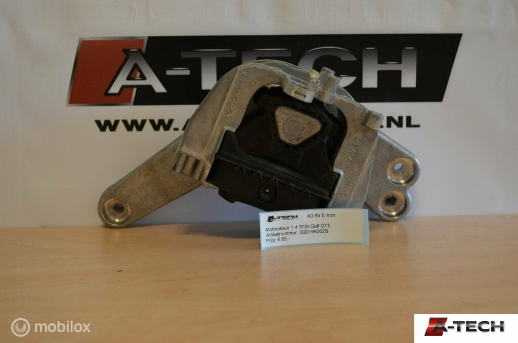 Motorsteun Audi A3 Sportback 8V 1.4 e-tron 13-18 5Q0199262S, Audi, Gebruikt