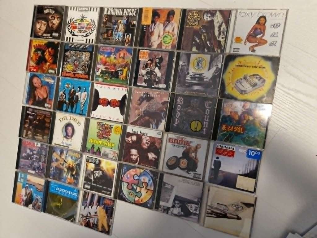 CD's rap hip hop 80's 90s, Ophalen of Verzenden, Gebruikt, Album