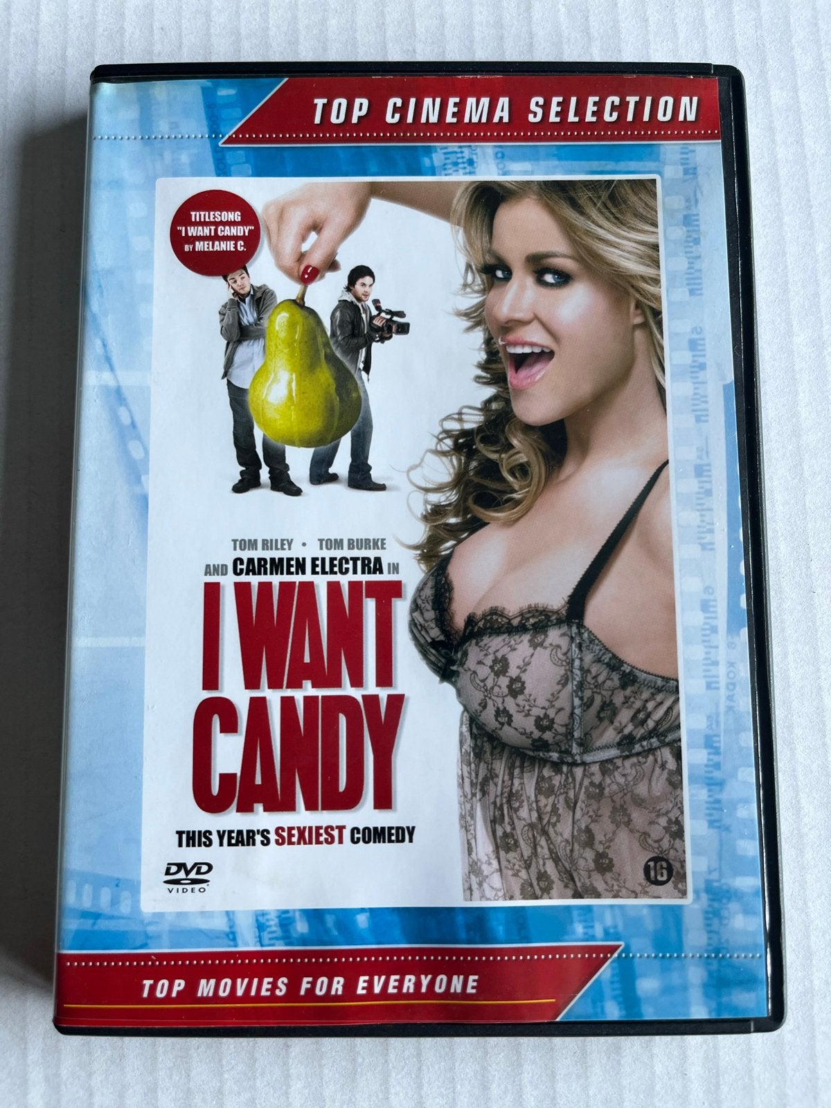 I Want Candy DVD - Carmen Electra, Vanaf 16 jaar, Nederlands, Breedbeeld, Ophalen of Verzenden