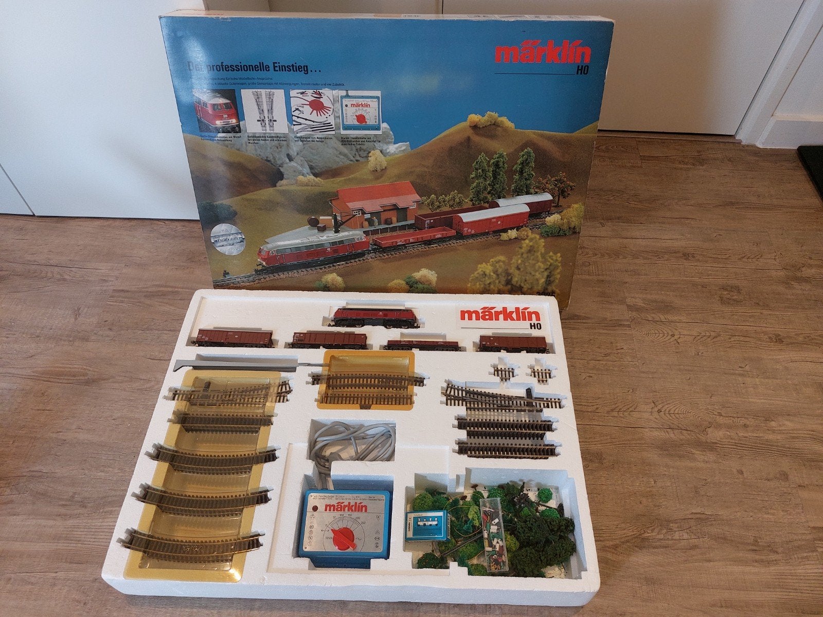 Märklin H0 2985 startset compleet in originele doos, Hobby en Vrije tijd, Ophalen of Verzenden