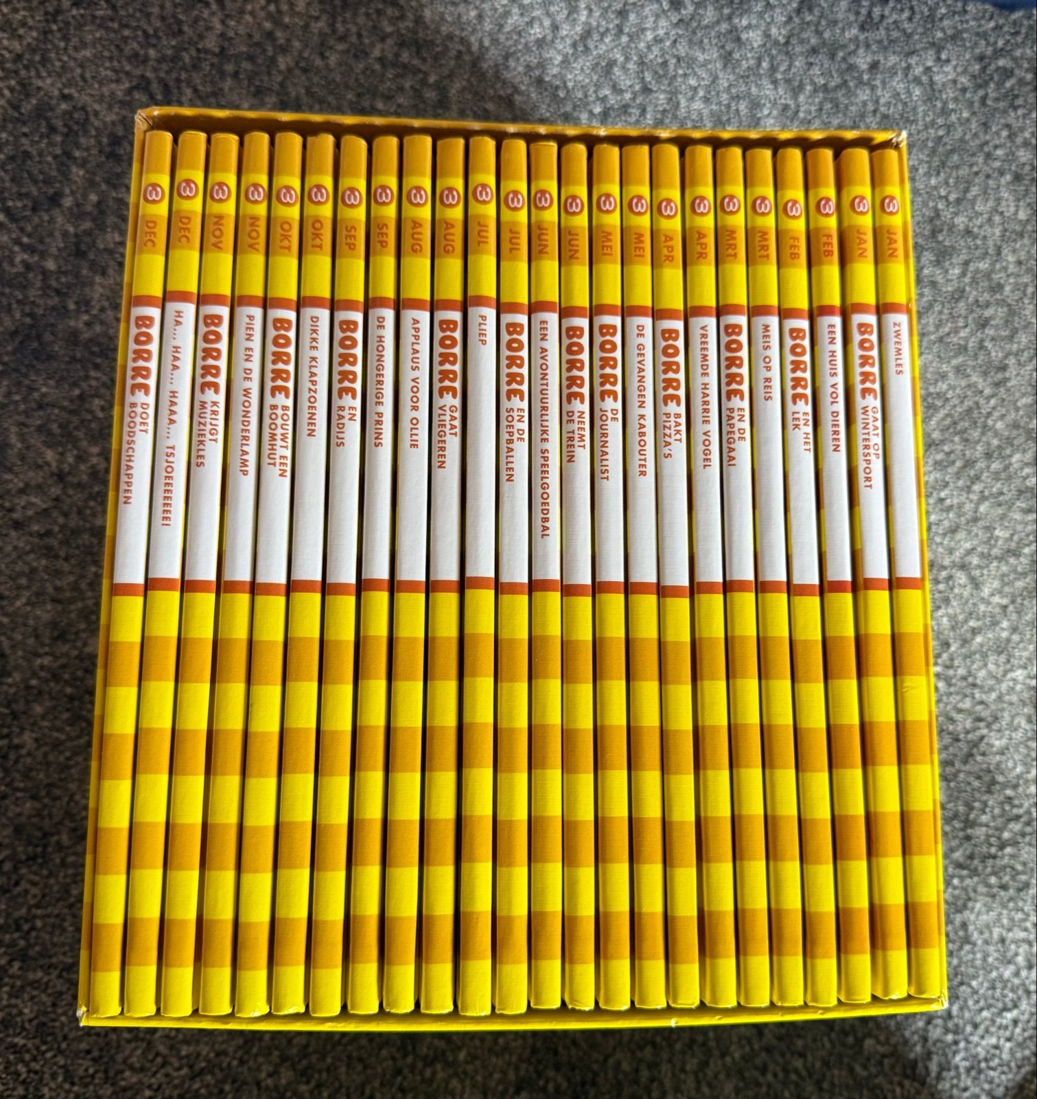 Complete Borre Leesclub boekenbox verzamelcassette - groep 3, Ophalen of Verzenden, Zo goed als nieuw, Fictie algemeen